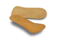 Pedag Comfort German Handmade 3/4 Genuine Leather Orthotic with Metatarsal Arch Support Pad and Heel Cushion, Great for Heels Wear, Tan Color, Women's 7