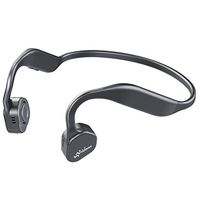 Bone Conduction Headphones, Bluetooth 5.0 Vidonn F1 Titanium Open Ear Wireless Sports Headset (Grey)