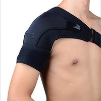 HELIALTH Shoulder Brace for Men and Women, Immobilizer Compression Stability Support for Tendonitis, Dislocated Joint, Left and Right Rotator Cuff Arm Pain Relief,Right