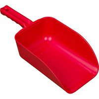 Large Hand Scoop, Red, 15 x 6-1/2 in