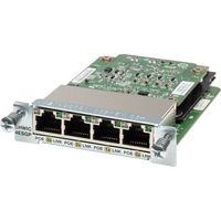 Cisco Ehwic. 4Esg Enhanced High. Speed Wan Interface Card . 4 X 10/100/1000Base. T Wan "Product Type: Routing/Switching Devices/Modules"