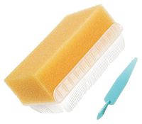 E-Z Scrub Scrub Brush, Polyethylene, Green, 1 Each