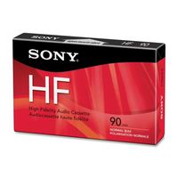 Sony Hi Fidelity Type I Audio Cassette - 1 x 90 Minute - Normal Bias