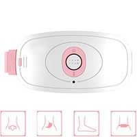 Enwepoeo Women's Heating Waist Massage Belt, Warm Palace Hot Compress Belt, Heating Vibration, 3 Temperature Control, Relieve Dysmenorrhea, Back Pain, Muscle Soreness, Warming Back and Abdominal