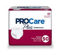 ProCare Plus Adult Underwear Pull On Medium Disposable Heavy Absorbency, NU-512 - Pack of 50