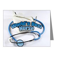 Note Cards (10 Pack) World's Best Nurse