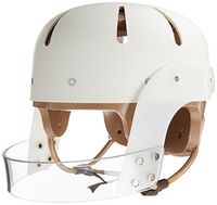 Danmar Products Hard Shell Helmet with Face Bar, Medium, Tan Foam Liner