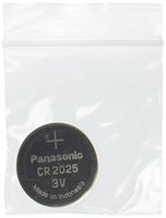 6 Pack -- Panasonic Cr2025 3v Lithium Coin Cell Battery Dl2025 Ecr2025