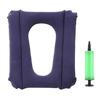 Simlug Portable Inflatable Seat Cushion Hip Support for Wheel Chair Daily Use Prolonged Sitting Elderly Disability