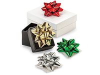 2" Mini Metallic Confetti Gift Bows (16 Pack )