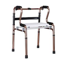 Elderly walker Assists Walking Support Frame Foldable Light Walker with Seat Bath Board FANJIANI (Color : Bath Board)