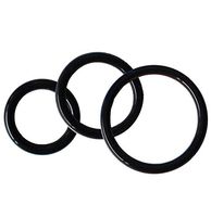 Men's Silicone Flexible Clock Rings AS3-8