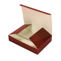 Brown Tuck Top Candy Boxes 6-3/8" X 5 3/8" X 1 1/2" | Quantity: 25
