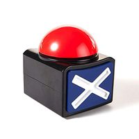 Sizet 2 Packs Talent Answer Buzzer Button Responder, Stress Relief Toys Heavy Blow Toys with Sound Light Trivia Quiz Got Talent Buzzer