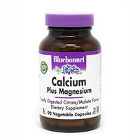 BlueBonnet Calcium Citrate Plus Magnesium Vegetarian Capsules, 90 Count