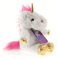Microwaveable Snuggable Reusable Animal Teddy Hottie (Fantasy White Unicorn)