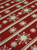 Red Handmade Paper Snowflake Pattern Handmade Holiday Gift Wrap Christmas Wrapping Paper