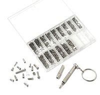 1000 Tiny Screws Nut Screwdriver Watch Eyeglass Glasses Repair Tool Set Kit Phon