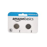 AmazonBasics CR2016 Lithium Coin Cell Battery - 2-Pack