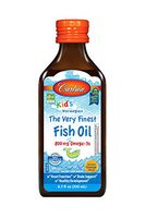 Carlson - Kid's The Very Finest Fish Oil, 800 mg Omega-3s, Norwegian, Sustainably Sourced, Orange, 200 mL
