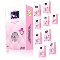Pufai Cigarette Filters Tips Tar Blocker Regular Size 8 mm 300 Piece 10 Boxes Pink