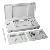 OSTENT Full Repair Parts Replacement Housing Shell Case Kit Compatible for Nintendo DS Lite NDSL Color White