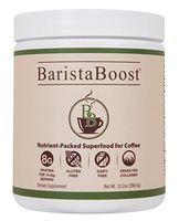 BaristaBoost - Premium Superfood for Coffee | Collagen Protein | Maca | Cocoa | Cinnamon | L-Theanine | Stevia 10.2 oz