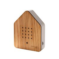RELAXOUND Cherry Wood Zwitscher Box - Bird Chirping Ambient Sound - Battery Powered