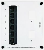 Legrand - On-Q AC1012 6Port Cat 5e Network Interface Module