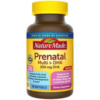 Nature Made Prenatal Vitamin + DHA Softgel with Folic Acid 90ct