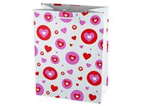 bulk buys BH433 Medium Craft Hearts Gift Bag