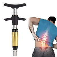 Spine Correction Gun Manual Adjusting Therapy Tool Chiropractic Adjustment Tool 6 Levels Vertebration Body Beauty Massage