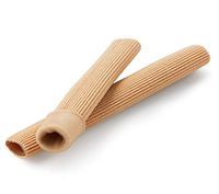 NatraCure Gel Toe Tube Cushion Sleeves (Small) – 2 Piece Trim-to-Fit Tubing Set – (Relieves and Protects Corns, Blisters, Hammertoes, and Calluses) - 1200-M CAT