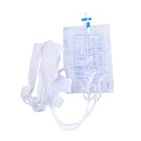 HEALLILY Urinary Drainage Bag with Anti Reflux Chamber