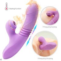 Hands Free Silicone Pleasure Toy Clitòrial Stimulàtion Toys for Her Clitòrial Stimulàtion Toys Sùcking Licking Pleasure Toy Waterproof Vibràntor Bùllet for Women Couple with Remote Stimulàtor,T-Shirt