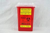 B-d Dual Access Sharps Containers 1 Quart Red