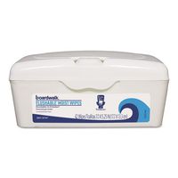 Flushable Moist Wipes, 7 x 5 1/4, Fresh Scent, 42 per tub
