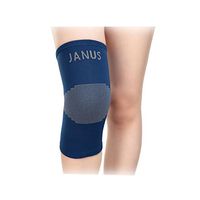 A Pair Double Thick Protective Shin Pad Non-Slip Gloves Knee Braces Blue