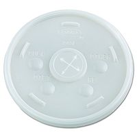 Dart 24SL05 Plastic Cold Cup Lids, 24oz, Translucent (Case of 500)