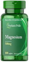 Puritan's Pride Magnesium 500 mg - 100 Tablets