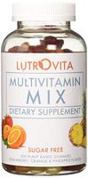 Lutrovita Sugar Free Multivitamin Gummy, Pineapple, Orange, Strawberry, 200 Count