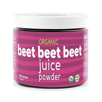 Beet Beet Beet - Organic Beet Juice Powder Supports Healthy Blood Pressure, Cholesterol - Pure USA Grown - No Additives or Flavors-Superfood Supplement - Nitric Oxide Boosting Nutrients