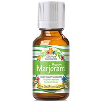 Pure Gold Sweet Marjoram Essential Oil, 100% Natural & Undiluted, 30ml