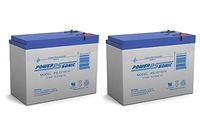 Power Sonic 12V 10.5AH Battery for GT 350 Scooter Battery - 2 Pack