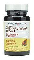 American Health Original Papaya Enzyme Tablet - 100 per pack - 6 packs per case.