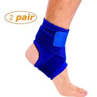 ZPPLD Ankle Wraps, Adjustable Ankle Brace,Tendonitis,Sports Running Men Women
