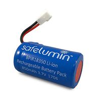 Safelumin BPIR18350 Replacement Li-ion Rechargeable Battery 3.7V 850mAH (1 Pack)