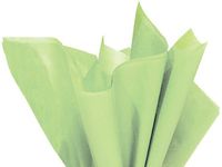 Tissue Paper PISTACHIO ~ FOR CRAFTS & GIFT BAGS ~ 24 sheets