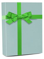 30" X 417' Wedgewood Blue Gloss Gift Wrap