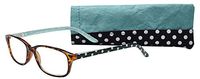 SAV Eyewear (Select-A-Vision) Victoria Klein Fashion Square Reading Glasses 9082 Turquoise, 1.25